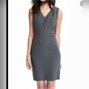 BANANA Republic Gray Sheath Dress